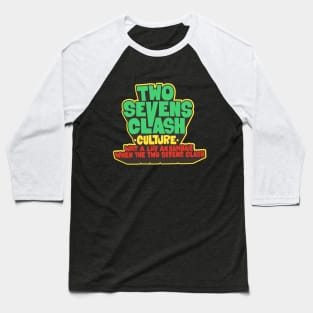 Culture - "Two Sevens Clash" Reggae - T-Shirt Baseball T-Shirt